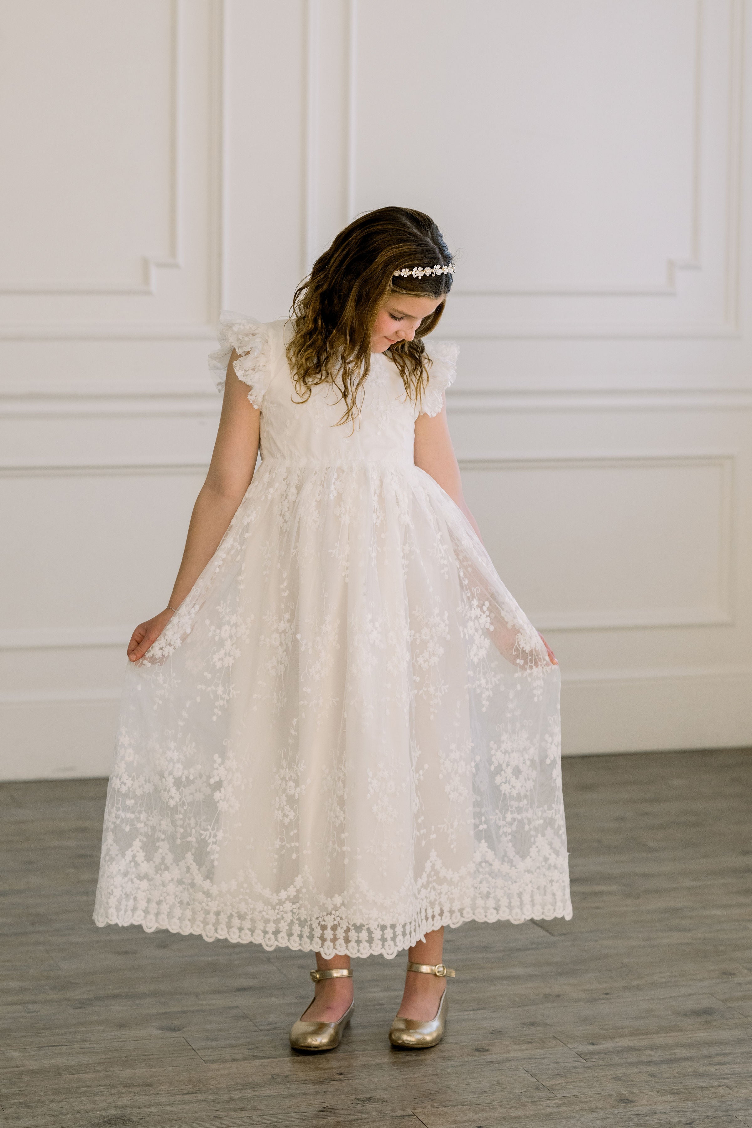 Girls Communion Dress: The Kate Dress – Miriia