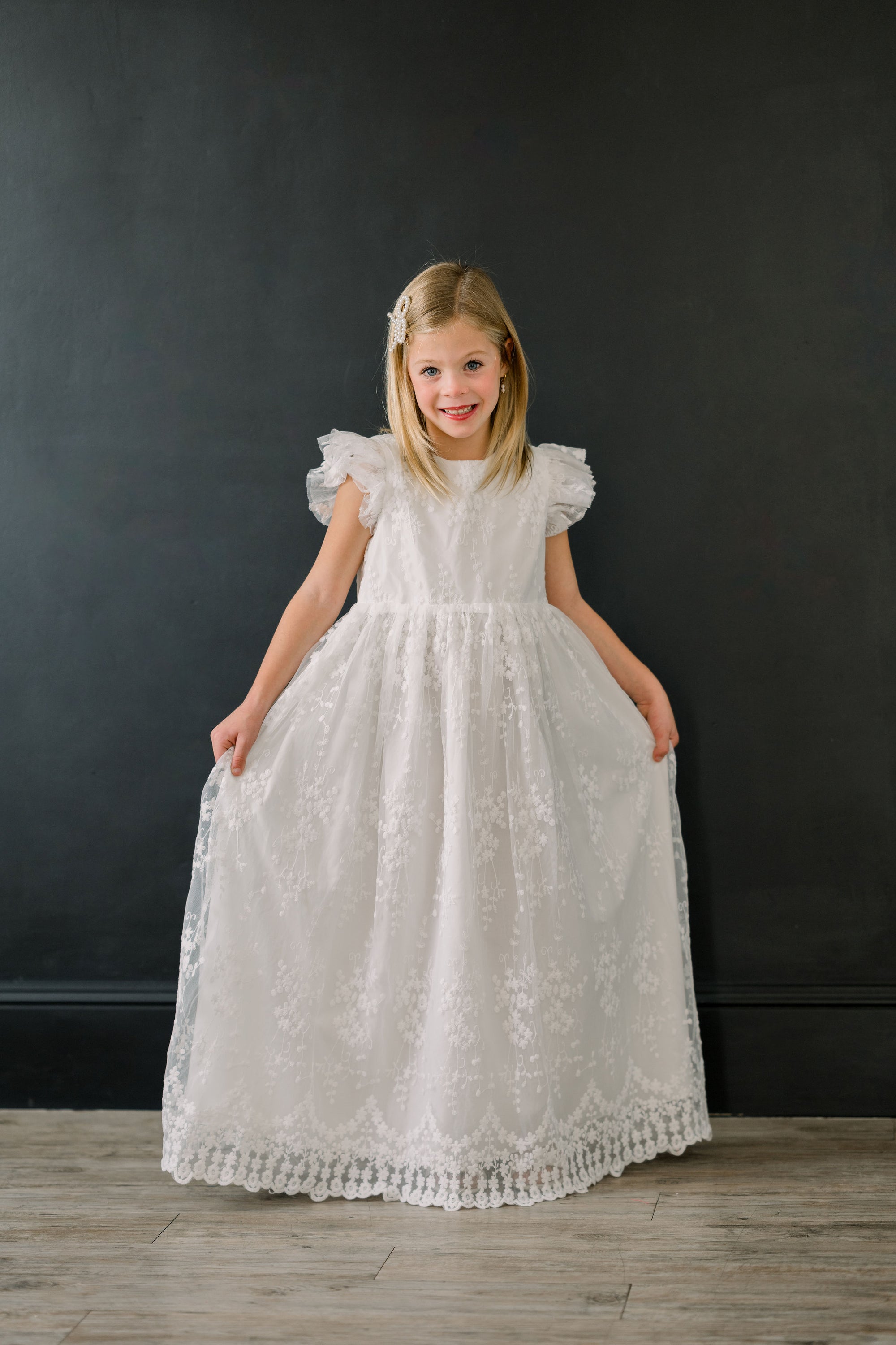 Eva Jane Dress 8-Piece Set in Personalized Keepsake Box - 12-18M / Heirloom Gift Set + Bow 2 Eva Jane Dress 8-Piece Set in Personalized Keepsake Box - 12-18M / Heirloom Gift Set + Bow 2