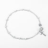 Sterling Silver Cross Bracelet