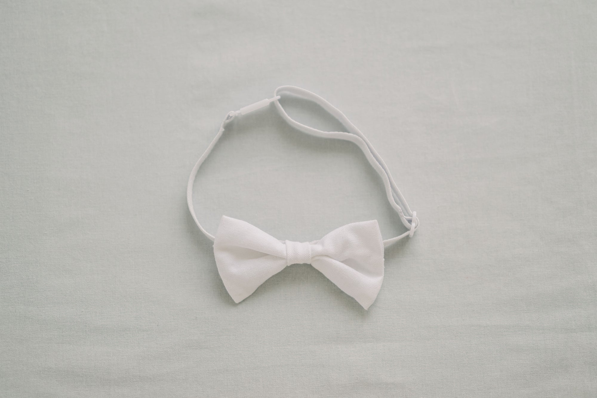 Carter White Bow Tie