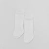 White socks for baby gift for special occasions.