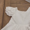 The Everly Gift Set | Baby girl white dress blessing/christening dress baptism dress