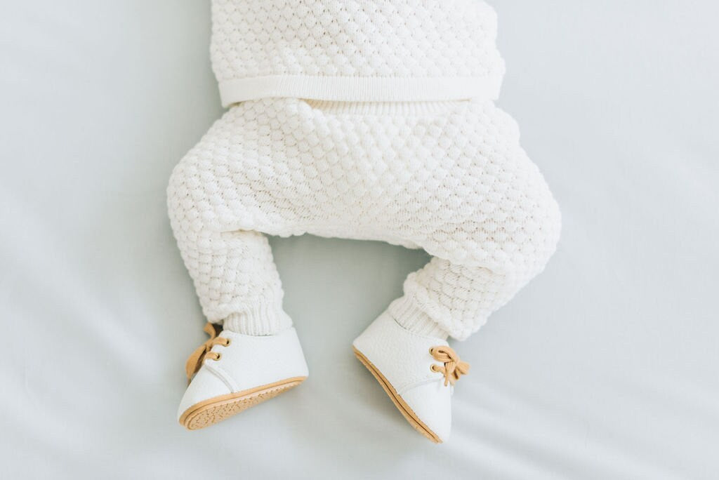 The William Gift Set | Shoes - Baptism / Blessing Day white baby boy outfit