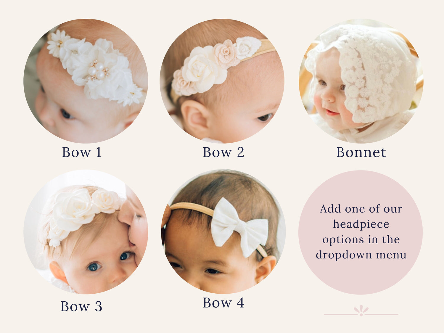 The Eva Jane Gift Set - Blessing/Christening Baptism dress and gift set with headpiece Baby Girl blessing/christening baptism dress